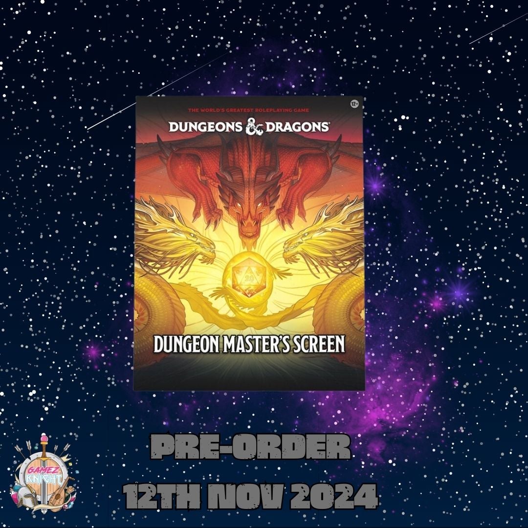 Dungeons & Dragons 2024 Dungeon Master's Screen Gamez Knight